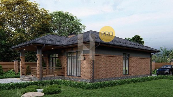 Дом кирпичный 110 м2 КП Резиденция Пенаты, 3 комнаты, кухня 31.85 м2