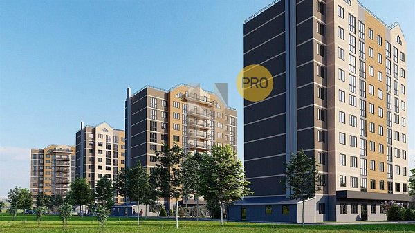 1 квартира ЖК Ритм Яблоновский площадь 31.98 м2 кухня 8.53 м2 на 10 этаже номер65