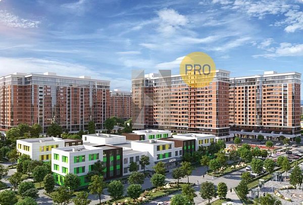 Студия квартира ЖК Самолет-5 Краснодар площадь 25.6 м2 кухня 13.4 м2 на 9 этаже номер269