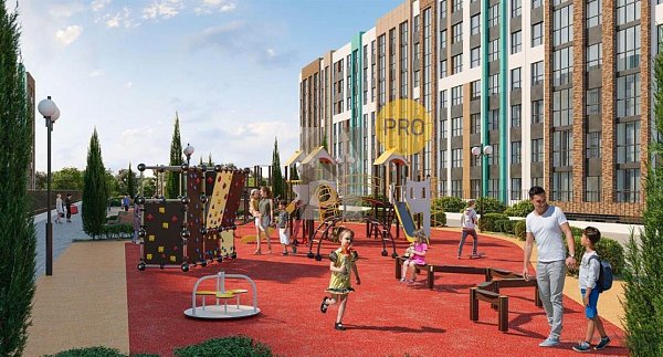 1 квартира ЖК Событие Краснодар площадь 34.62 м2 кухня 10.54 м2 на 4 этаже номер17