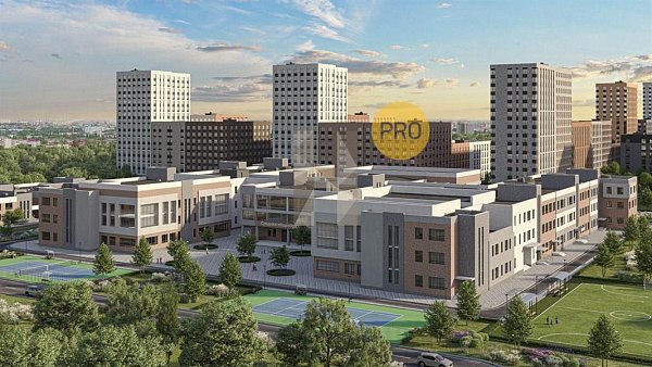 2 квартира ЖК Патрики Краснодар площадь 66.44 м2 кухня 18.82 м2 на 2 этаже номер96