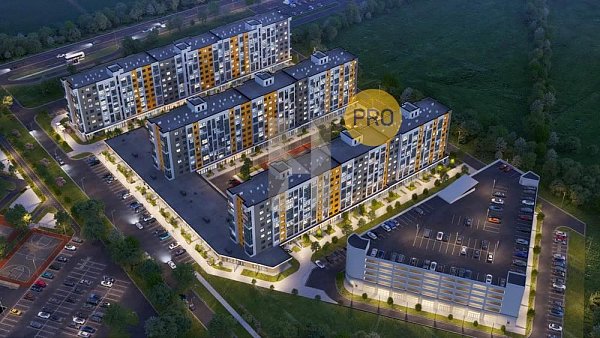 2 квартира ЖК Друзья Краснодар площадь 55.92 м2 кухня 16.17 м2 на 2 этаже номер235