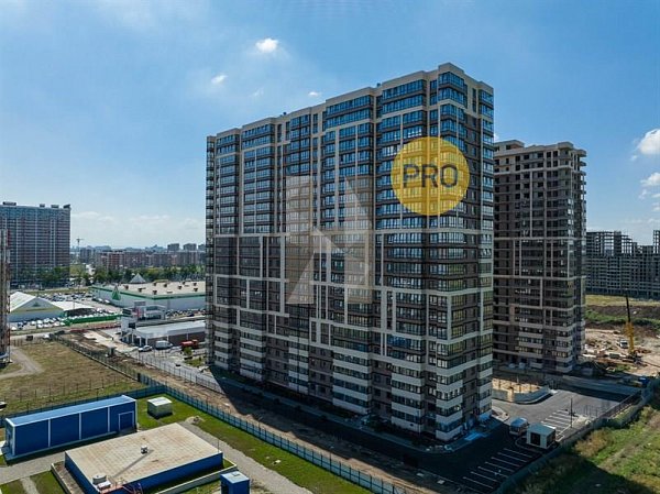 2 квартира ЖК Отражение Краснодар площадь 52.5 м2 кухня 11.3 м2 на 3 этаже номер230