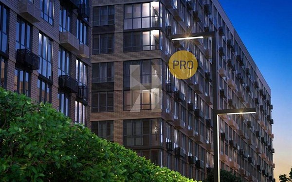 1 квартира ЖК Небо Краснодар площадь 38.6 м2 кухня 13.3 м2 на 1 этаже номер6