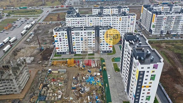 2 квартира ЖК Южане Краснодар площадь 53.17 м2 кухня 12 м2 на 9 этаже номер135