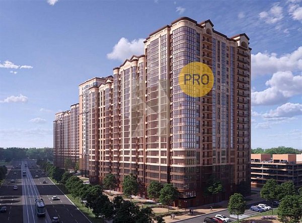 2 квартира ЖК Достояние Краснодар площадь 55.45 м2 кухня 11.73 м2 на 3 этаже номер352