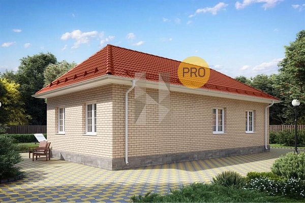 Дом кирпичный 70 м2 КП Знание, 2 комнаты, кухня 25 м2