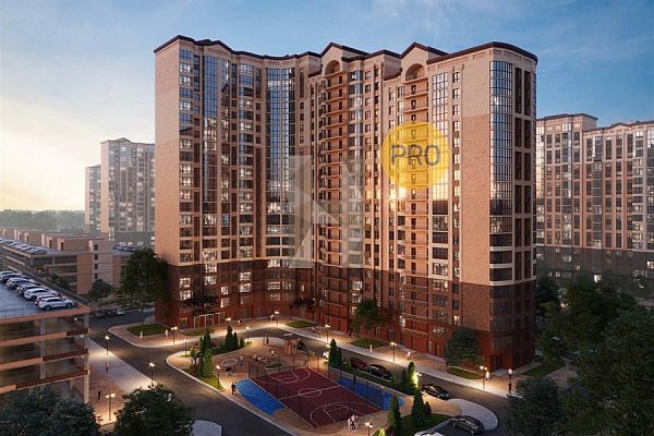 2 квартира ЖК Достояние Краснодар площадь 66.63 м2 кухня 15.1 м2 на 14 этаже номер573