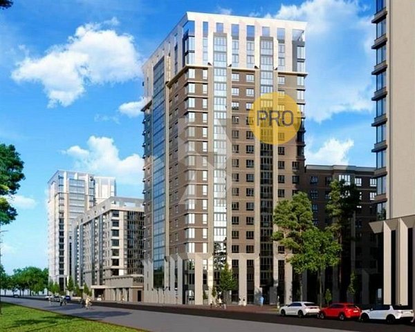 3 квартира ЖК Парк Победы-2 Краснодар площадь 93.4 м2 кухня 18.4 м2 на 2 этаже номер6