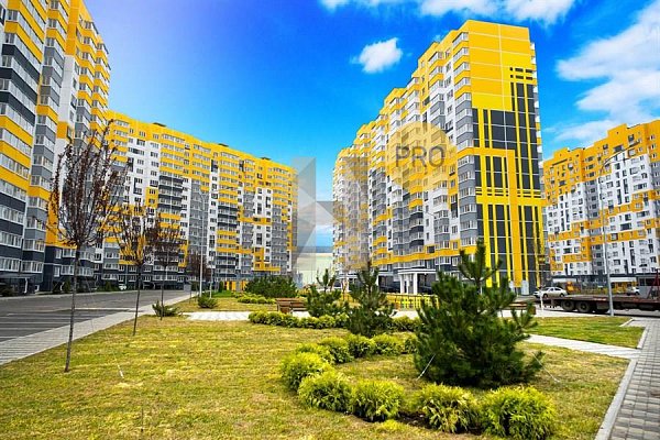 1 квартира ЖК Восточно-Кругликовский Краснодар площадь 34.11 м2 кухня 11.72 м2 на 5 этаже номер23