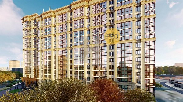 1 квартира ЖК AVrorA Краснодар площадь 62.39 м2 кухня 15.95 м2 на 14 этаже номер411
