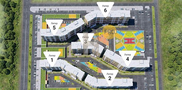 1 квартира ЖК Грани Краснодар площадь 29.6 м2 кухня 7.4 м2 на 1 этаже номер122