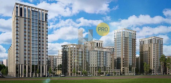 3 квартира ЖК Парк Победы-2 Краснодар площадь 94.7 м2 кухня 22.8 м2 на 8 этаже номер50