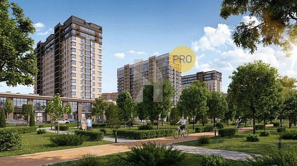 3 квартира ЖК Догма Парк Краснодар площадь 72.1 м2 кухня 17.8 м2 на 16 этаже номер157
