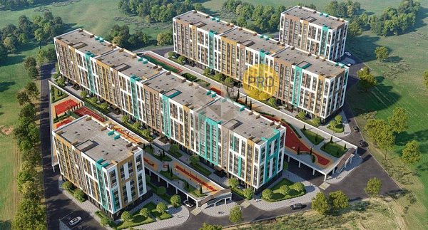 1 квартира ЖК Событие Краснодар площадь 34.62 м2 кухня 10.54 м2 на 4 этаже номер17