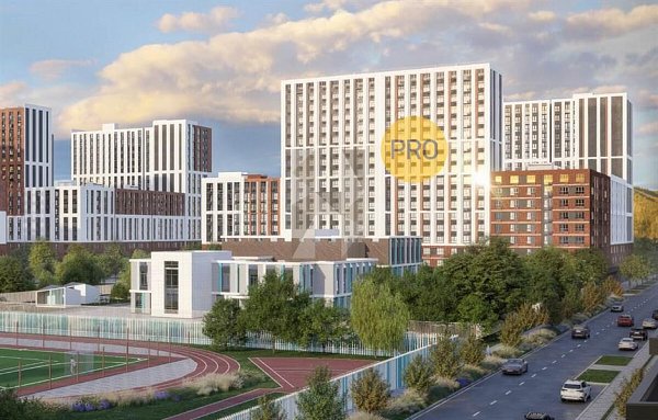 3 квартира ЖК Первое Место Новознаменский площадь 83.4 м2 кухня 13.9 м2 на 3 этаже номер356