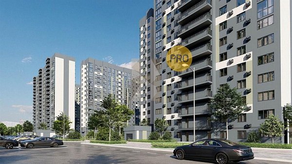 2 квартира ЖК Друг-2 Краснодар площадь 50.5 м2 кухня 10.72 м2 на 4 этаже номер21