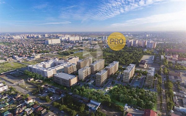 2 квартира ЖК Небо Краснодар площадь 66.7 м2 кухня 13.8 м2 на 2 этаже номер9
