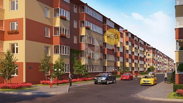 3 квартира ЖК ДарГрад Новая Адыгея площадь 61.2 м2 кухня 16.9 м2 на 5 этаже номер29